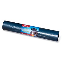 Мешки для мусора 240 л, черные, в рулоне 20 шт., ПВД 35 мкм, 1400х900 мм, PACLAN Big&Strong, 600823 в Омске