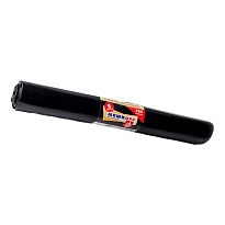 Мешки для мусора 180 л, черные, в рулоне 5 шт., ПВД, 80 мкм, 1100х900 мм, МЕШКОFF, 4216 в Омске